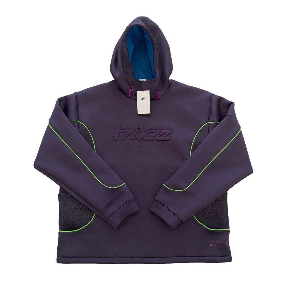 $155 NWT NIKE MENS PROJECT F.R.O.G. BUBBLE MESH PULLOVER HOODIE Size Large